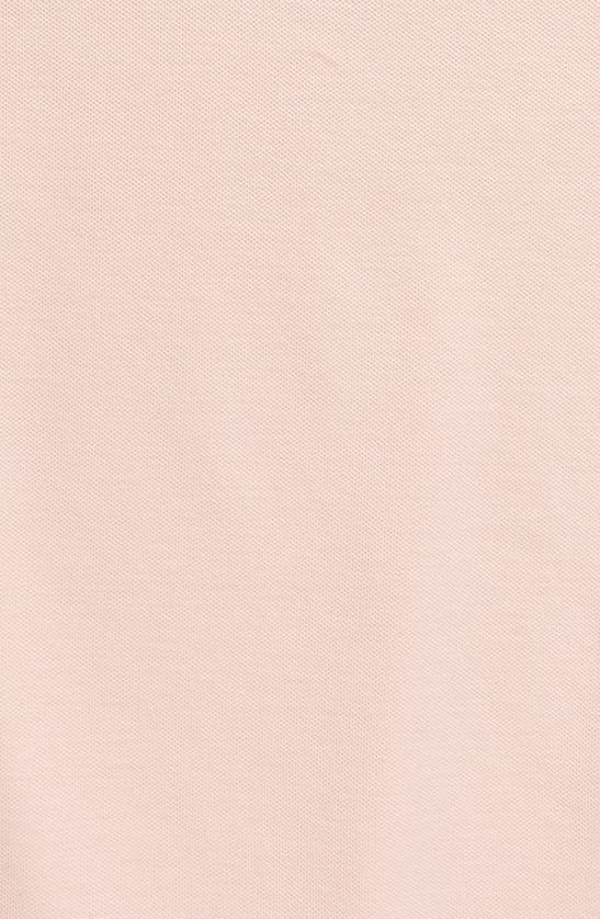 Shop Nordstrom Kids' Solid Piqué Polo In Pink Veil Rose