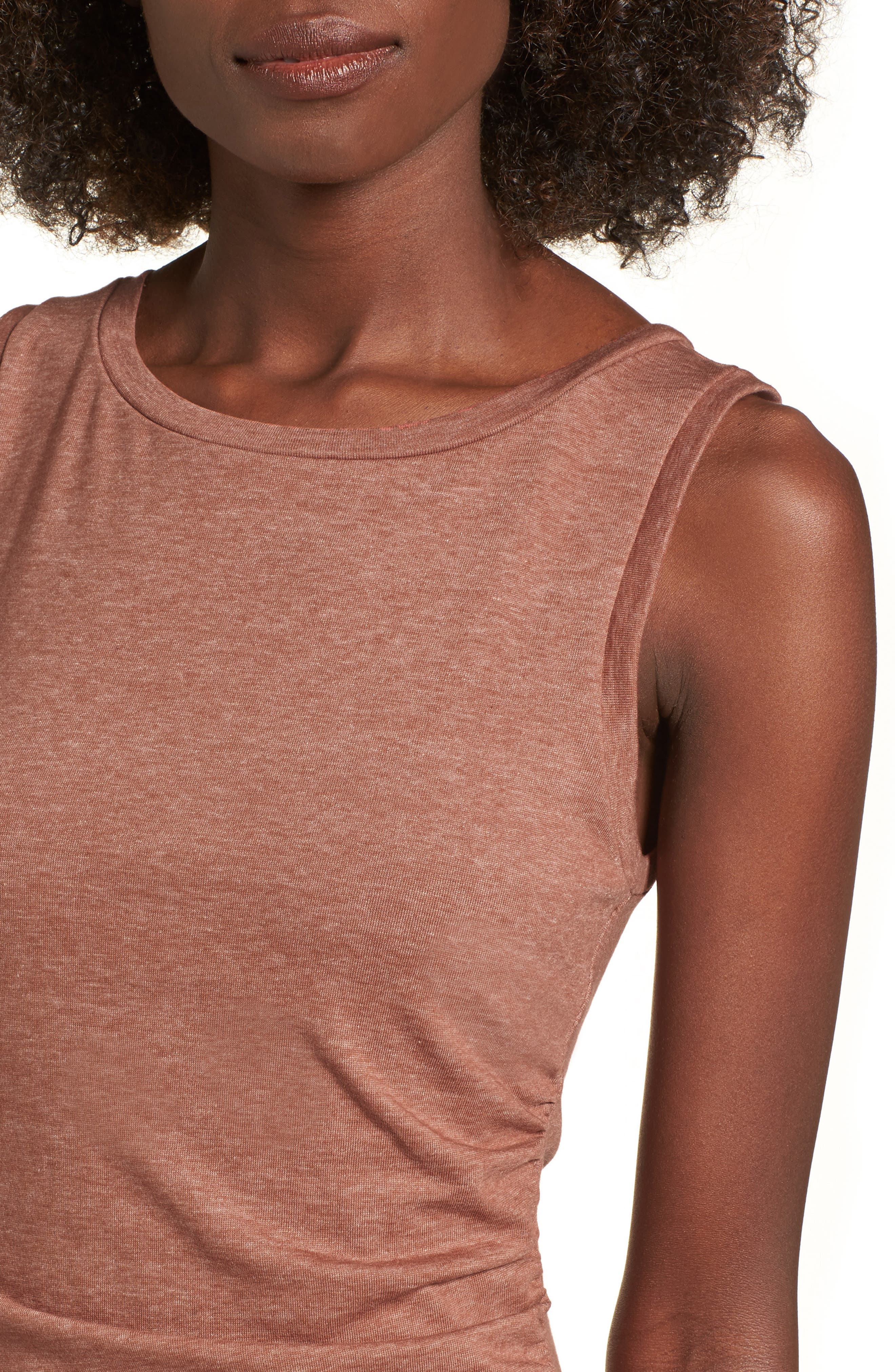 LEITH,
                            Ruched Body-Con Tank Dress,
                            Alternate thumbnail 267, color,
                            958