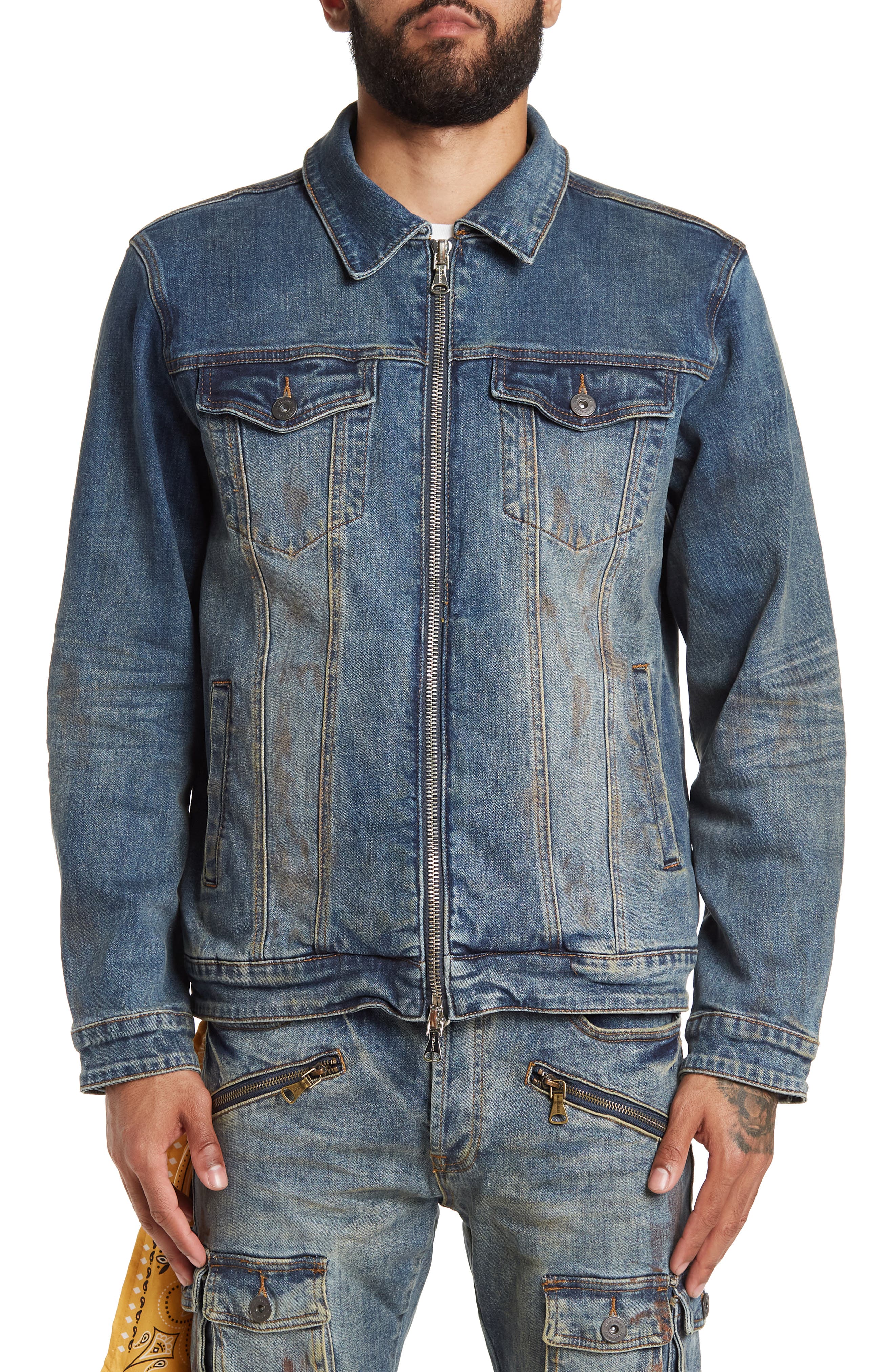 BLUECARATS The Lagerfeld Denim Jacket 