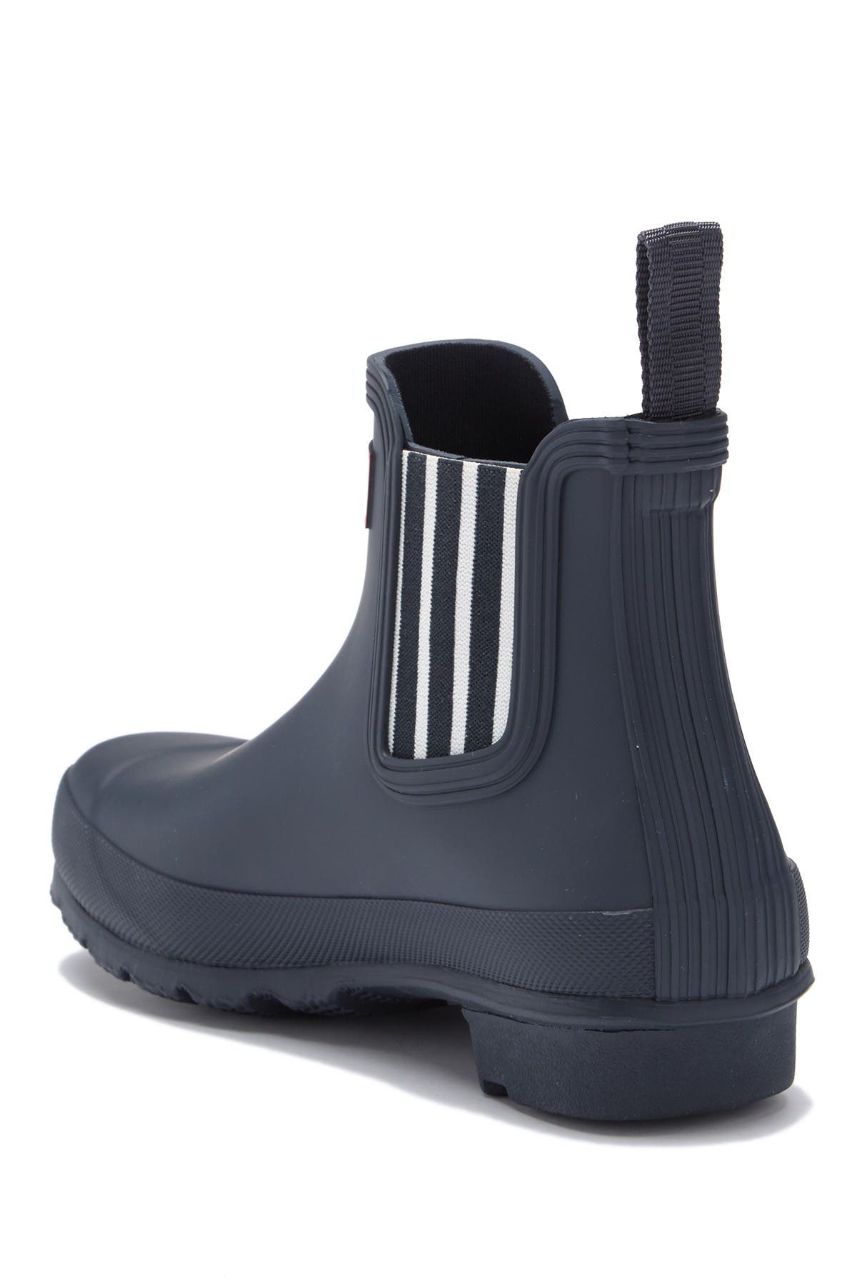 hunter garden stripe chelsea boots