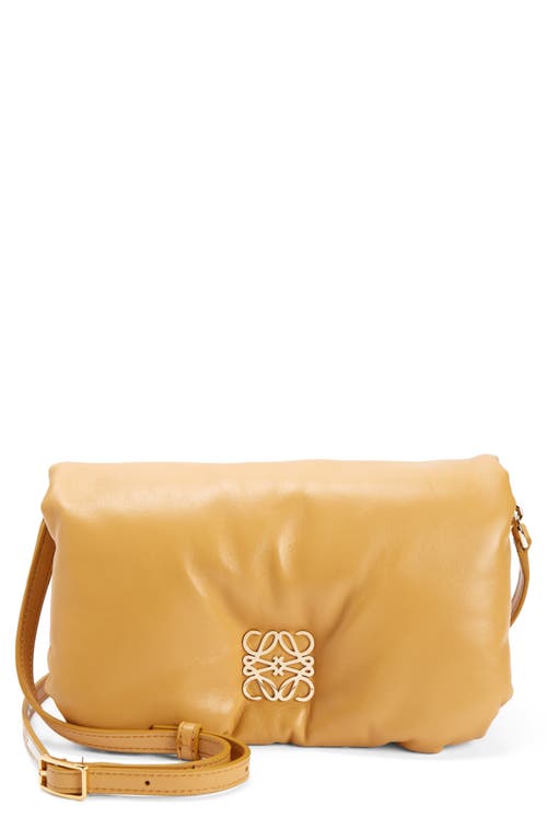 Loewe Goya Puffer Mini shearling shoulder bag