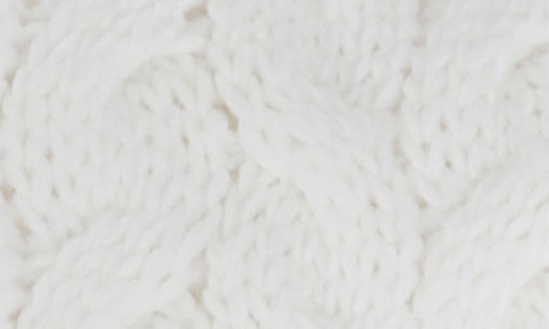 Pom Pom At Home Capistrano Fringed Throw In Winter White