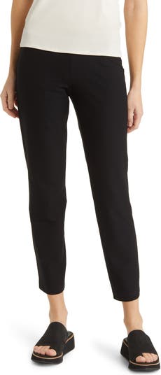 Eileen Fisher SLIM FIT, ANKLE LENGTH COZY BRUSHED TERRY LEGGINGS