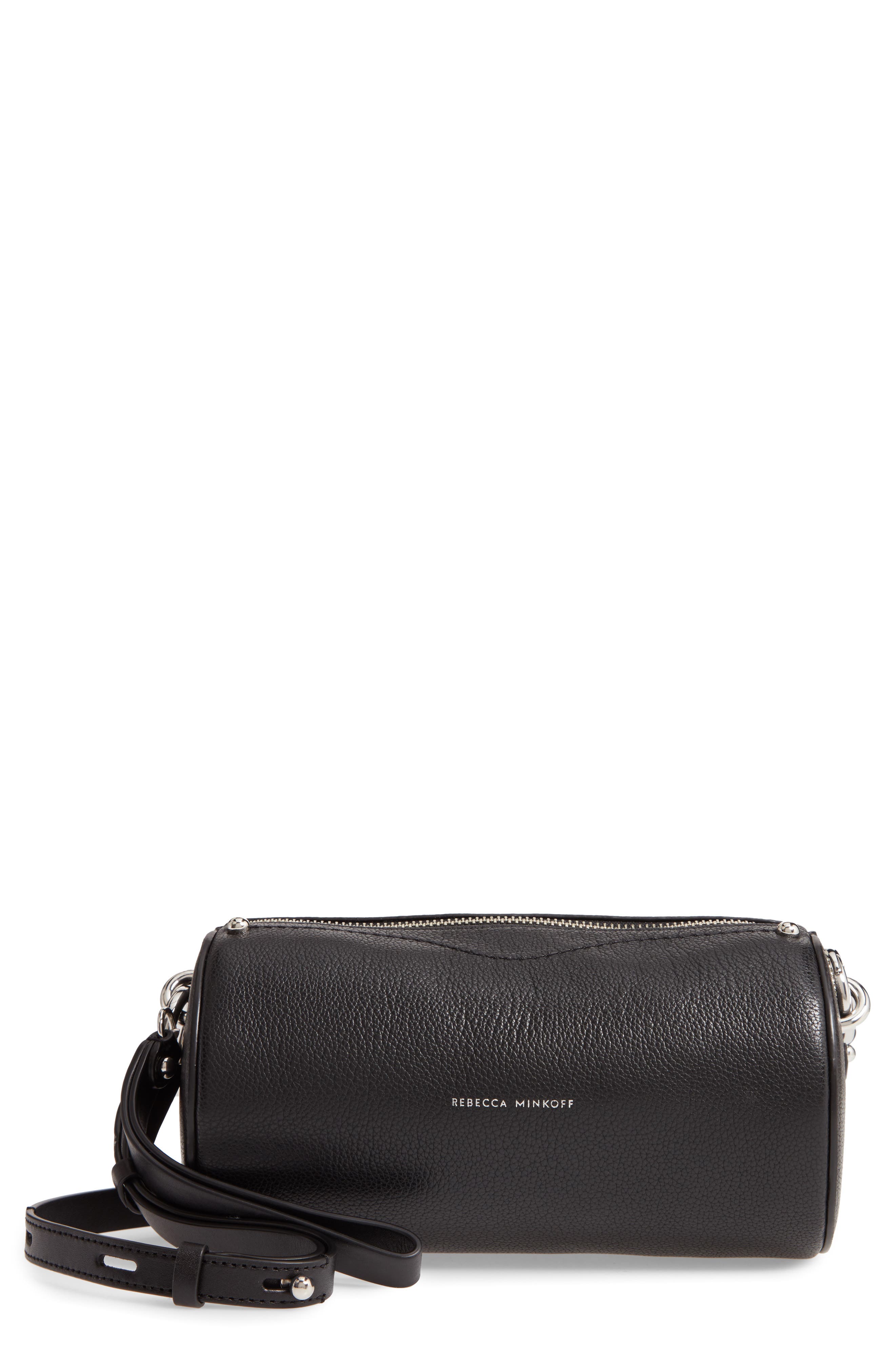 Rebecca Minkoff | Leather Barrel Crossbody Bag | Nordstrom Rack