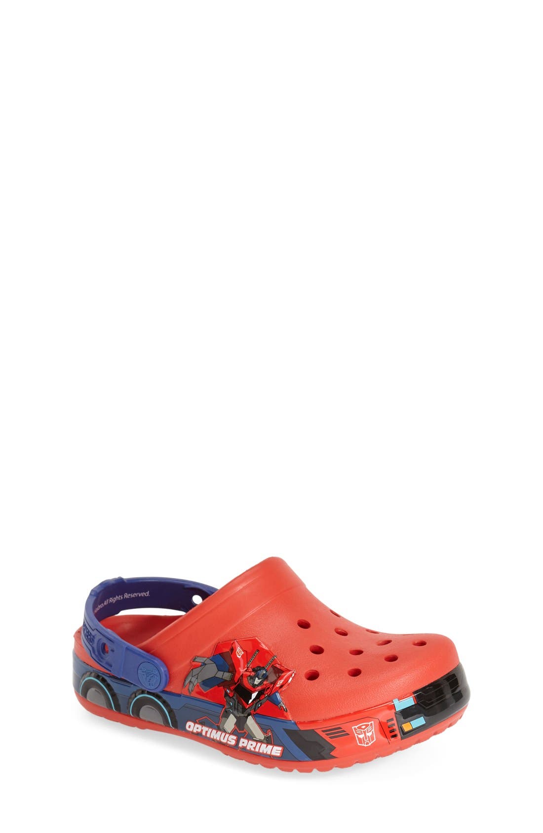 optimus prime crocs