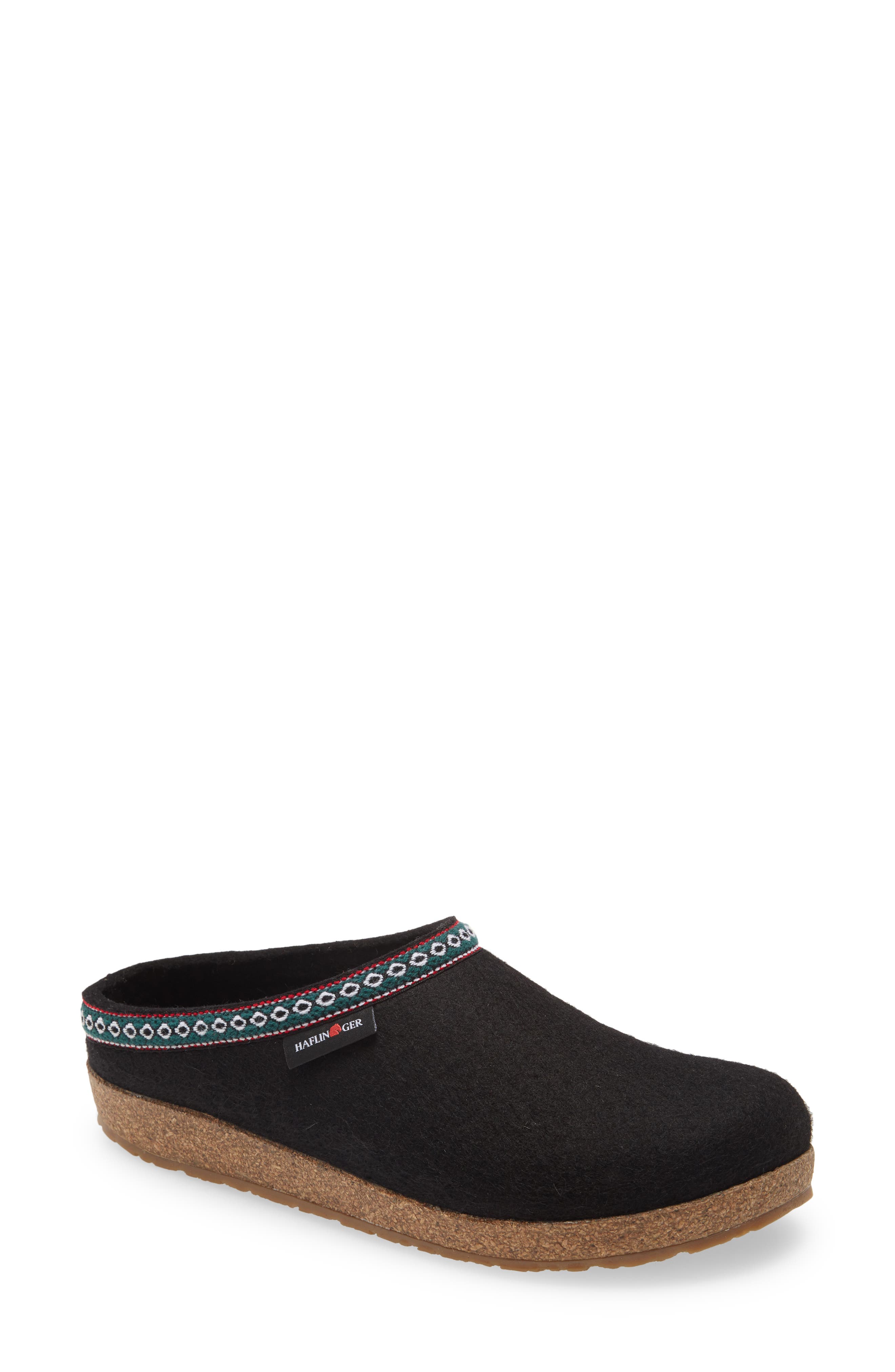 haflinger moccasin slippers