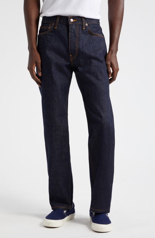 Noah Selvedge Straight Leg Jeans Indigo at Nordstrom, X 32