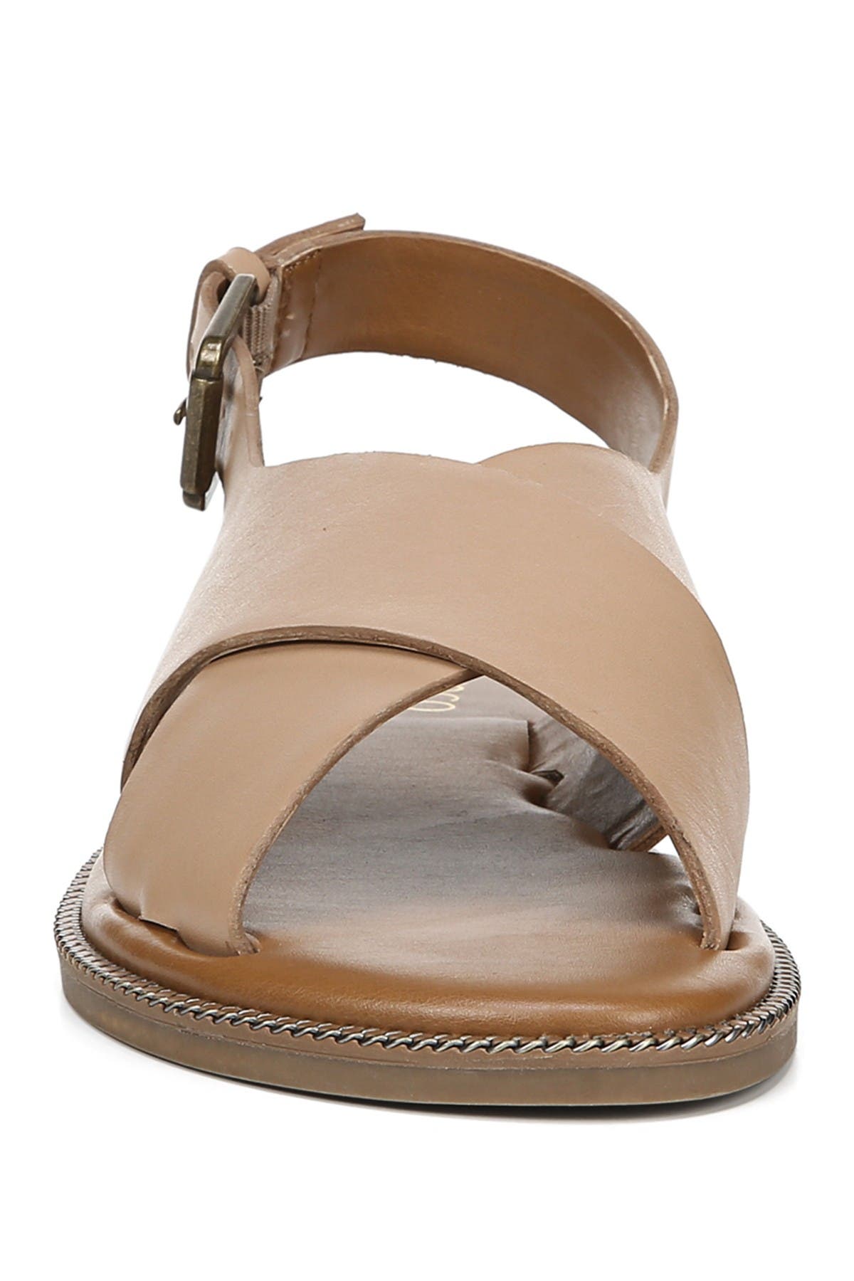 franco sarto kayleigh slingback leather sandal