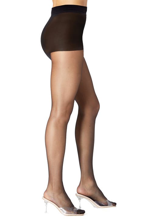 Tom Ford Stretch Seamed Tights in Black