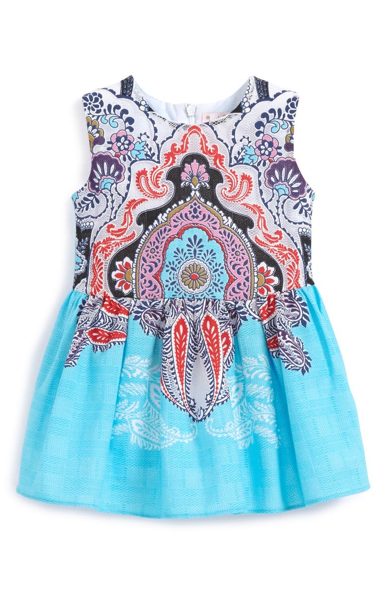 Halabaloo Paisley Lace Party Dress (Baby Girls) | Nordstrom