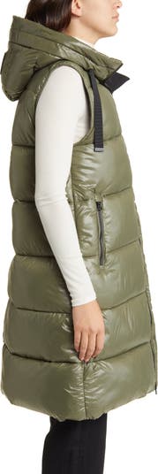 Save The Duck Iria Quilted Nylon Hooded Vest