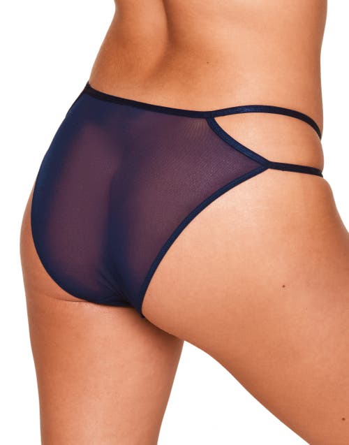 Shop Adore Me Andy Bikini Panties In Dark Blue