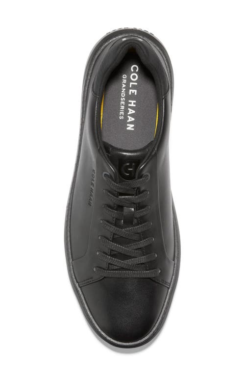 Shop Cole Haan Grandpro Topspin Sneaker In Black/black