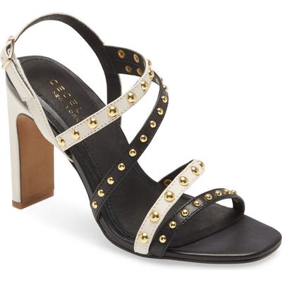 Cecelia New York Vanessa Studded Sandal, Black