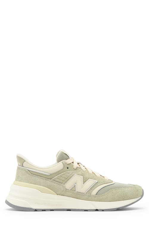 Shop New Balance Gender Inclusive 997r Sneaker In Olivine/linen