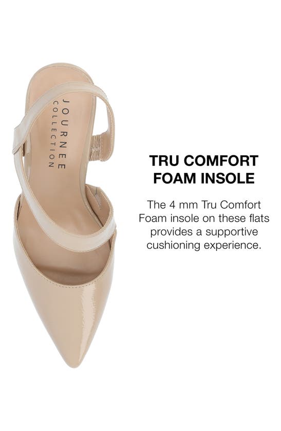 Shop Journee Collection Scarlett Pointed Toe Pump In Taupe