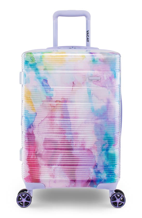 Vacay Spotlight 20-inch Hardside Spinner Carry-on In Bouquet