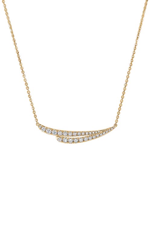 Shop Hearts On Fire Vela Pendant Necklace In Yellow Gold
