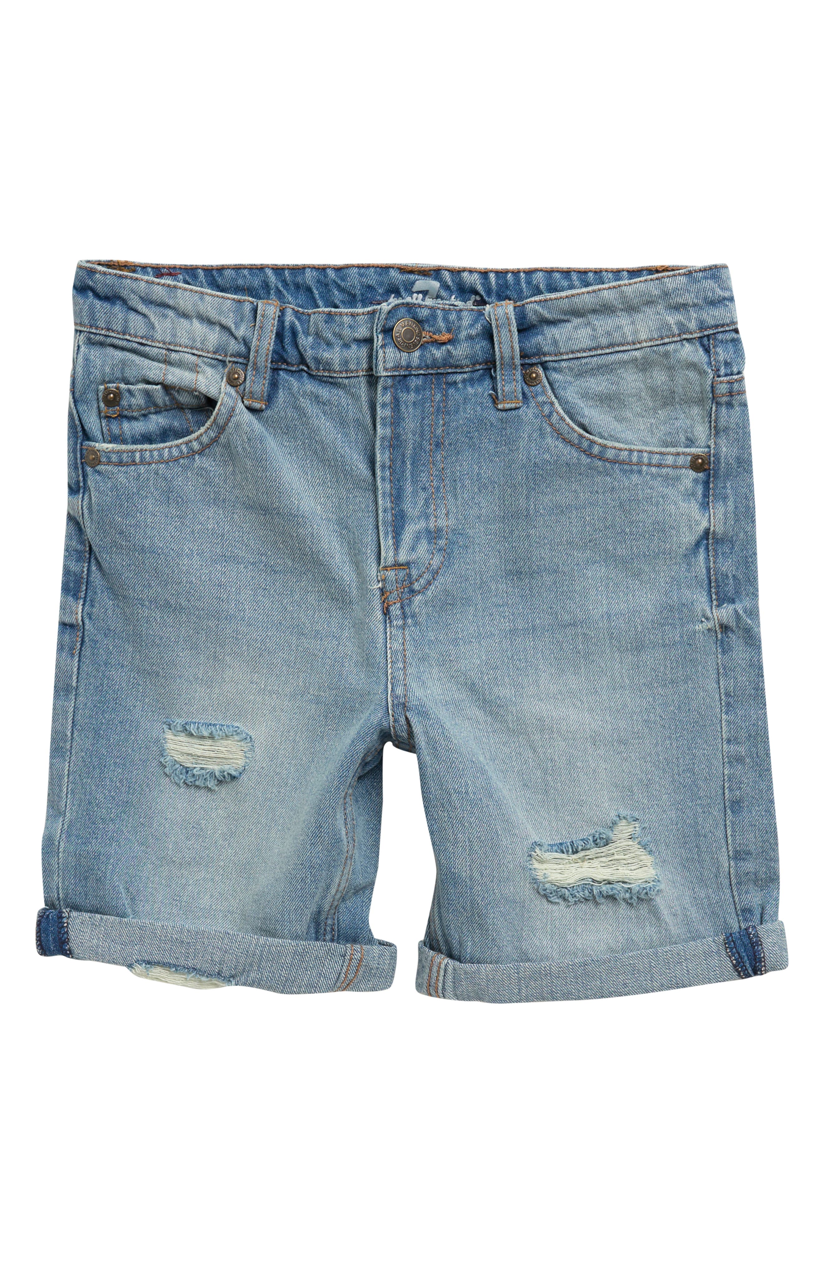 7 For All Mankind Distressed Denim 
