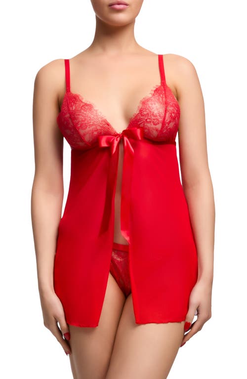 Fantacist Babydoll Chemise in Flame