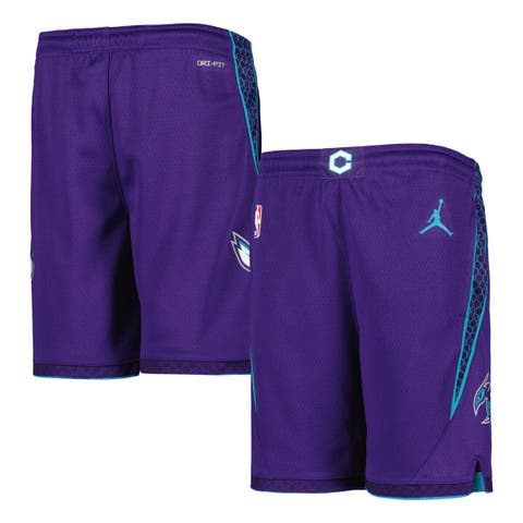 Los Angeles Lakers Jordan Brand Youth 2019/20 Swingman Performance Shorts -  Statement Edition - Purple