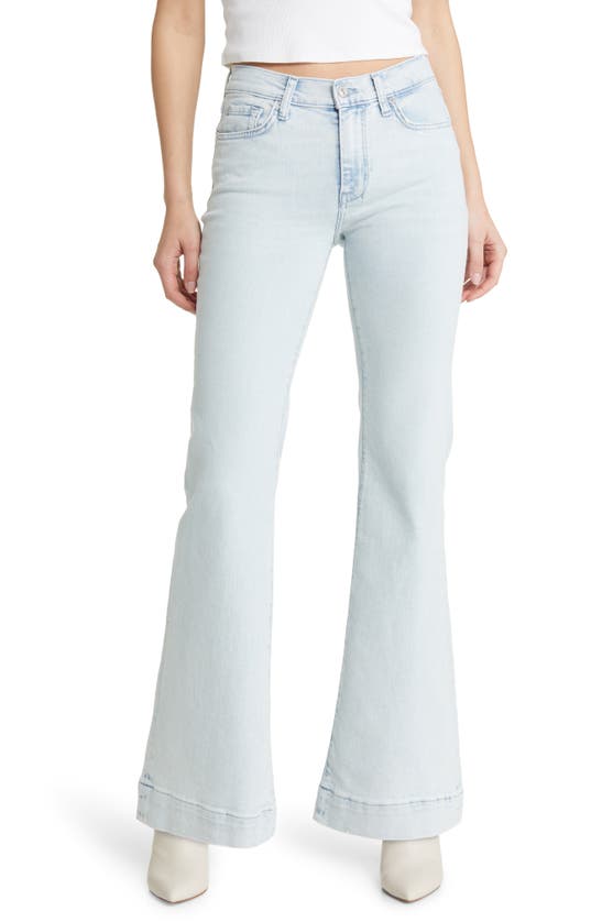 7 For All Mankind Dojo Tailorless Flare Jeans In Edis
