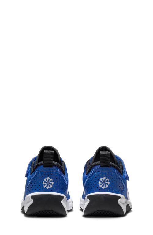 Shop Nike Kids' Omni Multi-court Sneaker In Game Royal/white/black