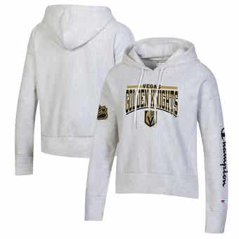 Women's FISLL Black Golden State Warriors Cropped Pullover Hoodie 