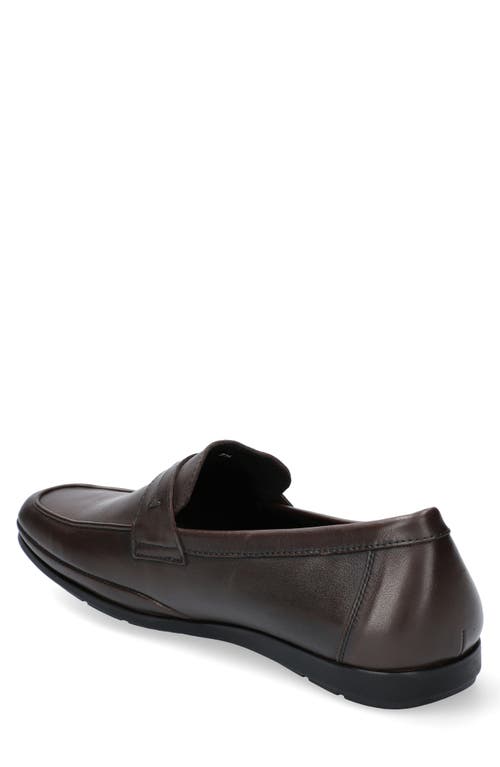 Shop Mephisto Alexis Penny Loafer In Dark Brown