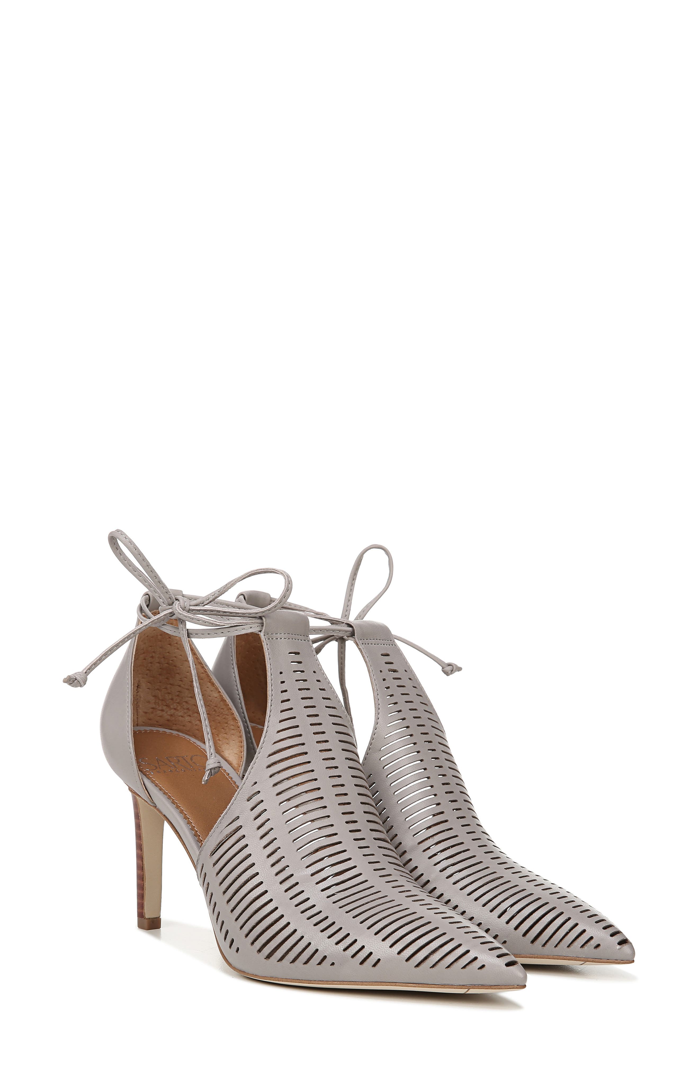 krista perforated ankle wrap pump