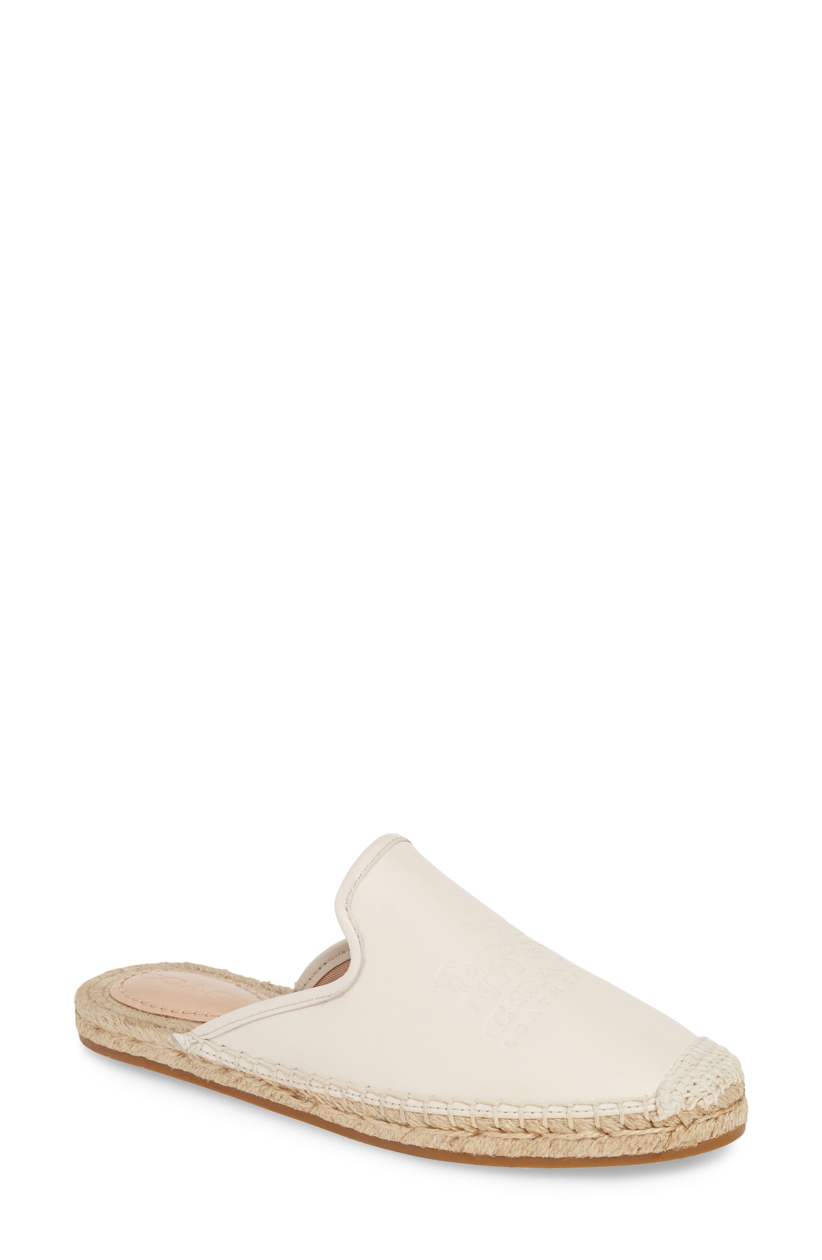 coach cali espadrille slide