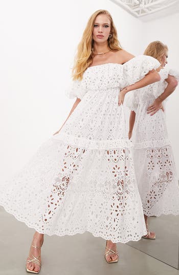Broderie anglaise, French, Lace, Eyelet
