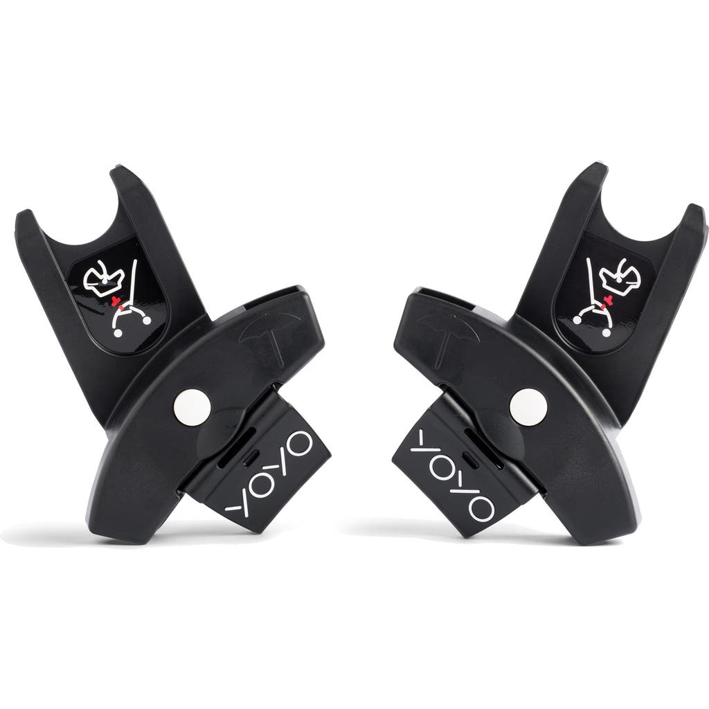 Stokke BABYZEN™ Adapters for YOYO+ and YOYO² Stroller & CYBEX, nuna, Clek and Maxi-Cosi® Infant Car Seats in Black