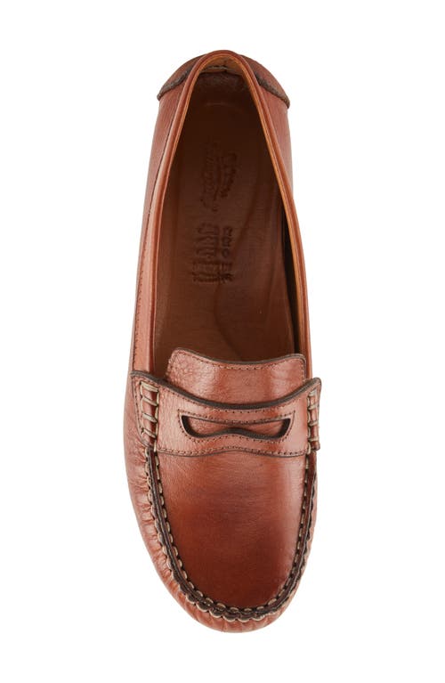 Spring Step Audette Penny Loafer In Brown