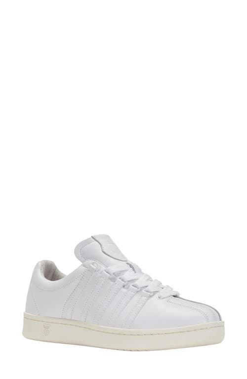 Shop K-swiss Classic Gt Sneaker In White/white/snow White