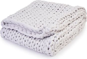 Organic Cotton Weighted Knit Blanket