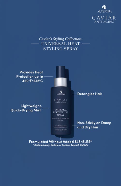 Alterna Caviar Anti-aging Styling Universal Heat Styling Spray 124ml In No Color
