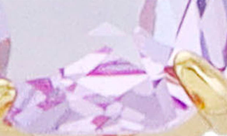 Shop Panacea Crystal Teardrop Earrings In Purple