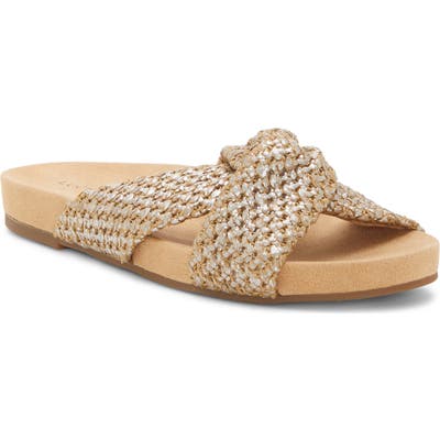 Lucky Brand Fynna Slide Sandal- Brown