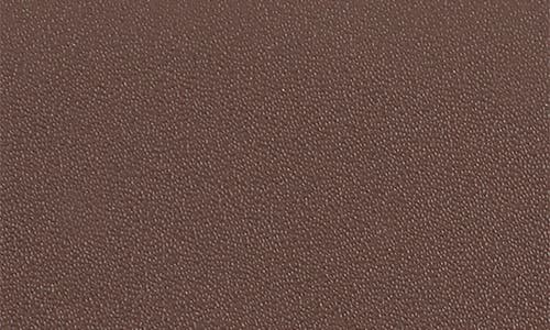 Royce New York Leather Card Case In Brown- Gold Foil
