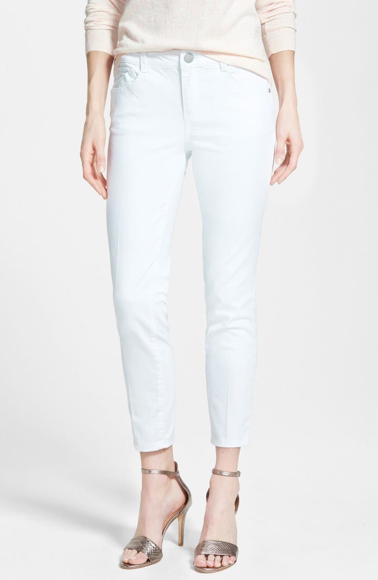Wit & Wisdom 'Silky' Stretch Ankle Skinny Jeans (Optic White ...