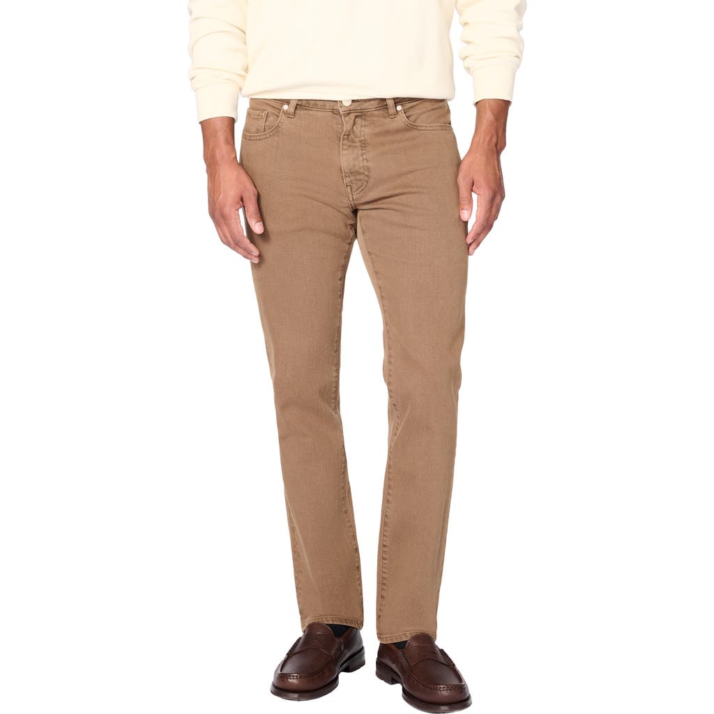 Warp & Weft Warp+weft Ams Slim Fit Jeans In Mocha