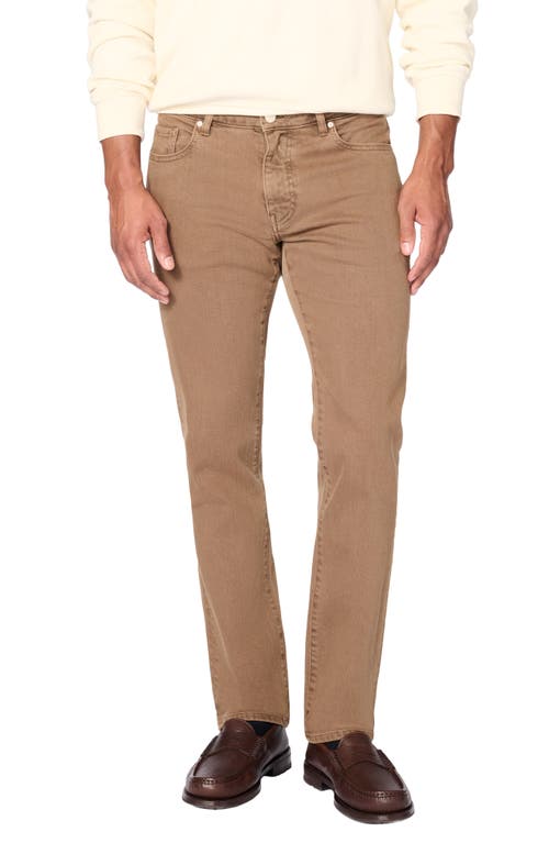 Warp & Weft Warp+weft Ams Slim Fit Jeans In Mocha
