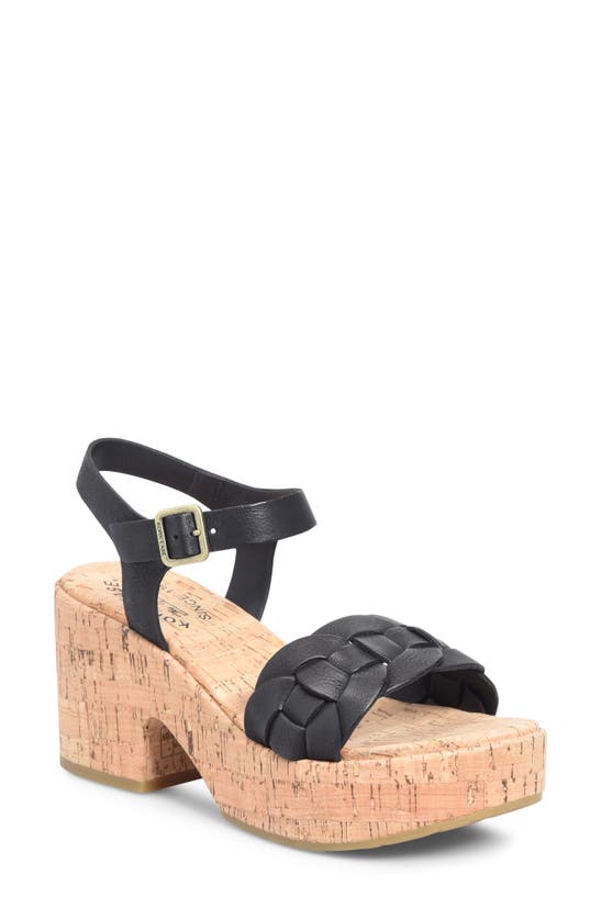Korkease Tatiana Ankle Strap Platform Sandal In Black F/ G ModeSens