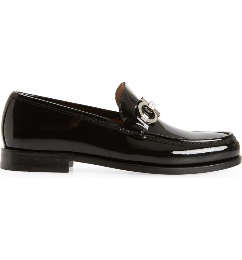 Gancini Patent Leather Loafer
