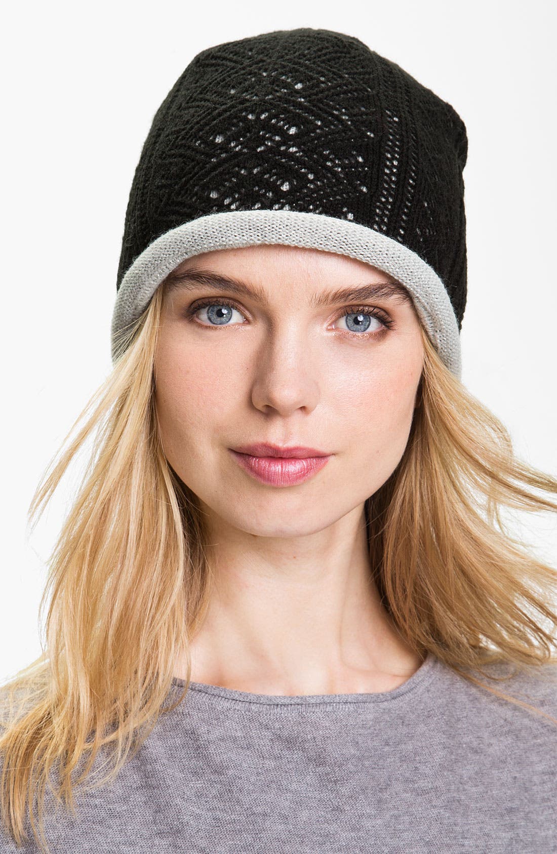 Laundry by Shelli Segal Lace Knit Beanie Nordstrom