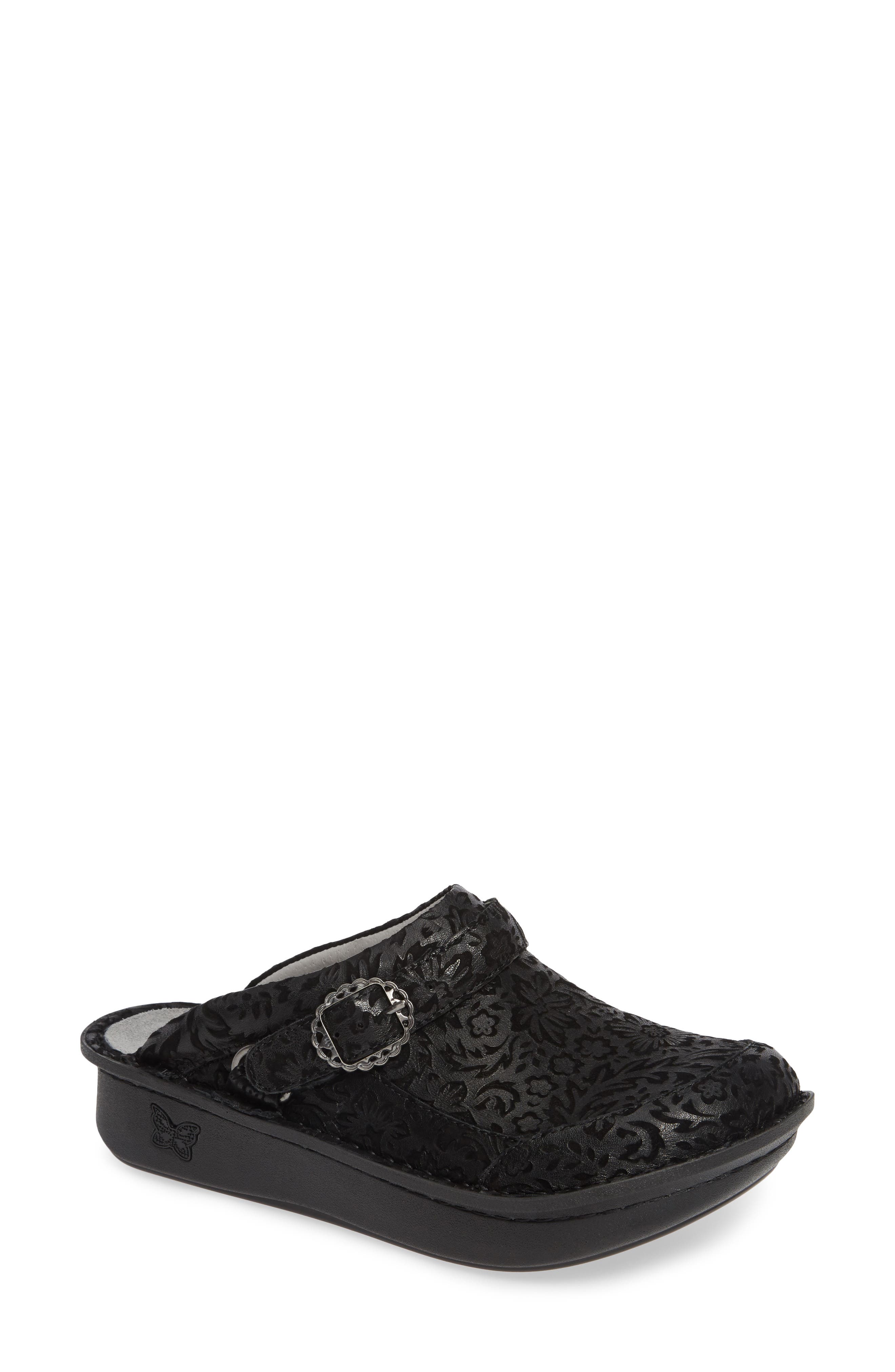 Alegria Seville Water Resistant Clog, Grey