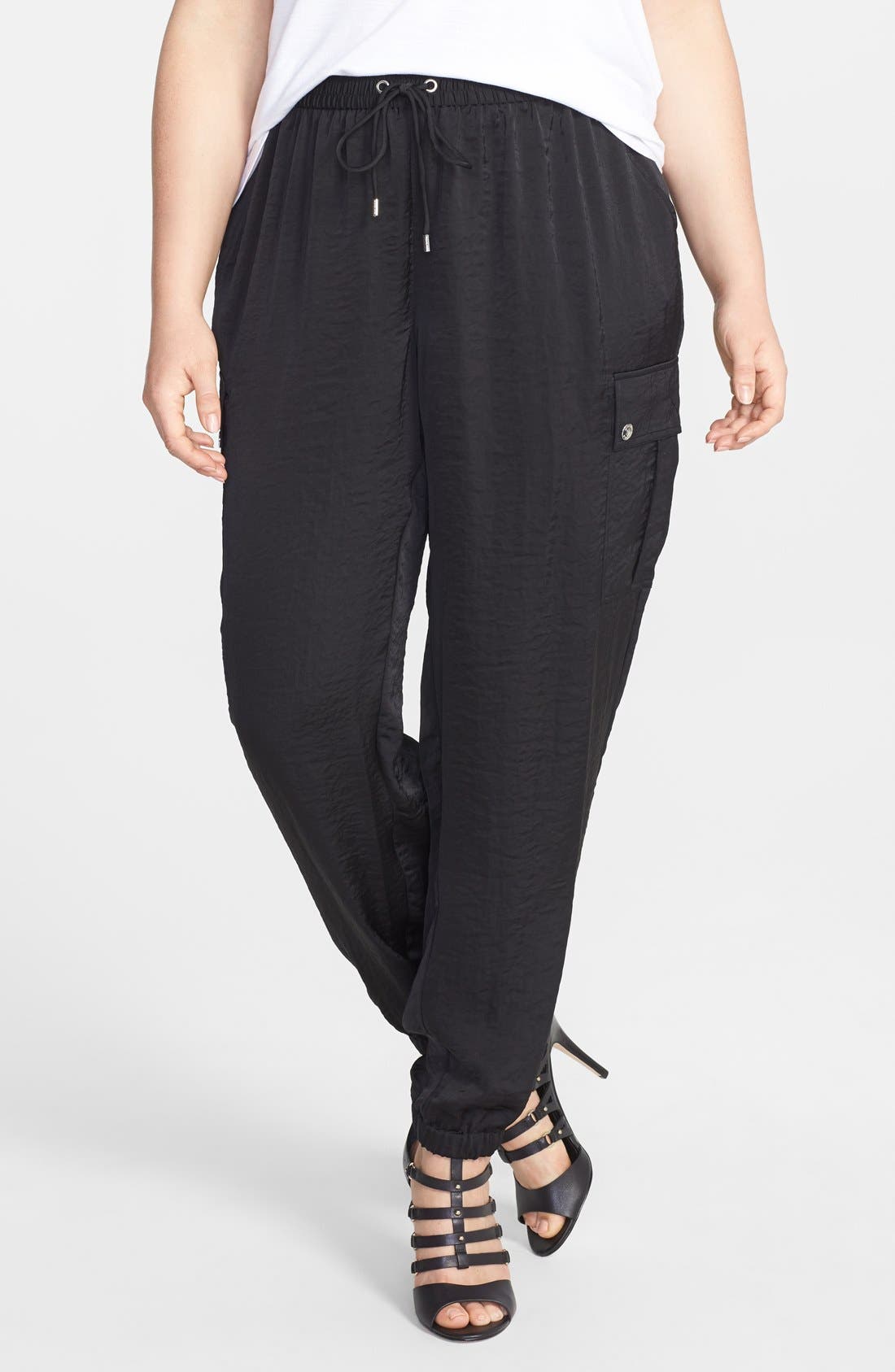 MICHAEL Michael Kors Cargo Pocket Track Pants (Plus Size) Nordstrom