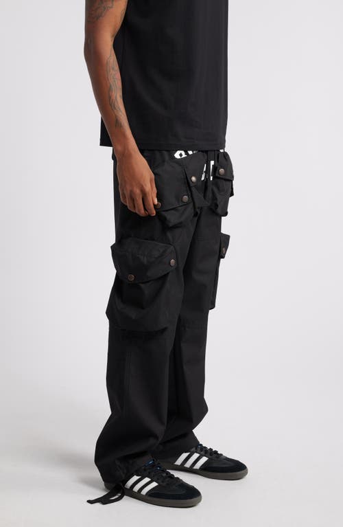 Shop Billionaire Boys Club Heat Index Cargo Pants In Black