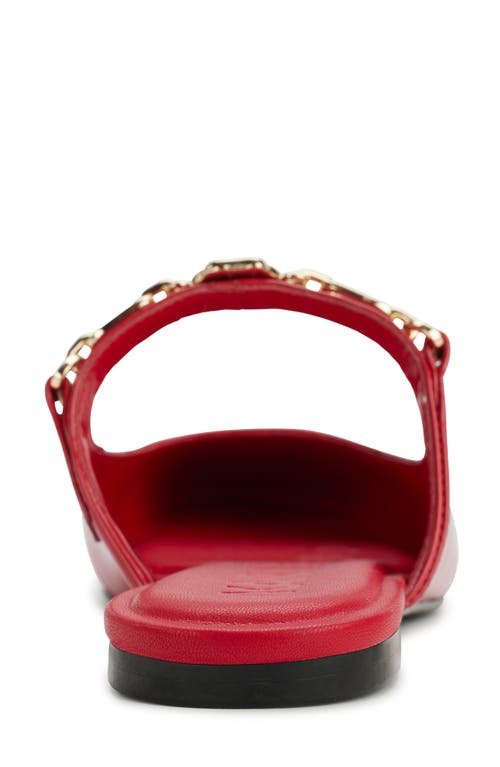 Shop Karl Lagerfeld Paris Zilla Mary Jane Mule In Red